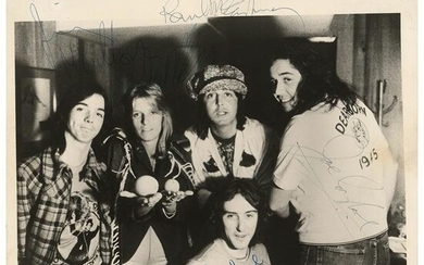 Paul McCartney and Wings Signed Photograph