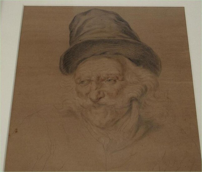 Pencil heightened with watercolour on brown paper by Hans Kerner 1900-1900 Germany FR3SH