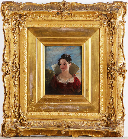 Portrait 19th century Porträtt 1800-tal
