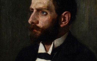Anonimo, XIX sec., Portrait of Carlo Stragliati