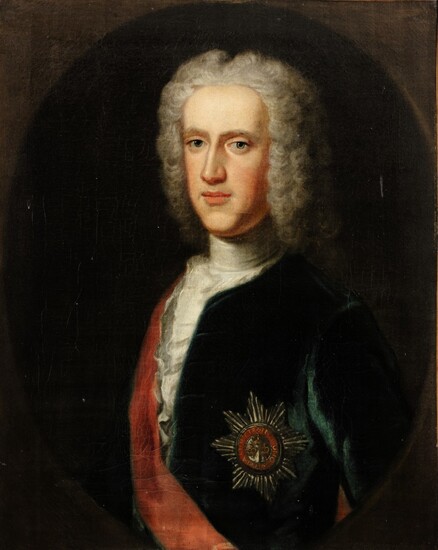Portrait of a nobleman, probably Thomas Fermor, 1st Earl of Pomfret (1698-1761), Enoch Seeman