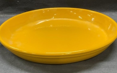 Pottery Barn Yellow Ceramic Bowl, Portugal 13.75in