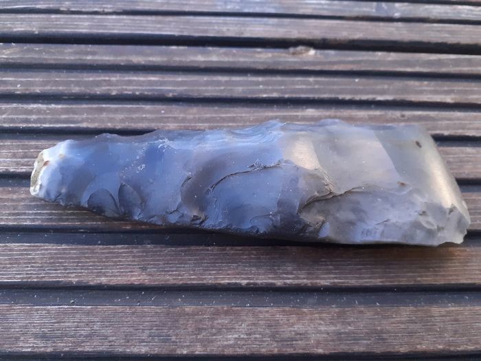 Prehistoric, Neolithic Stone Superb Style Hand Axe with polished sharp blade