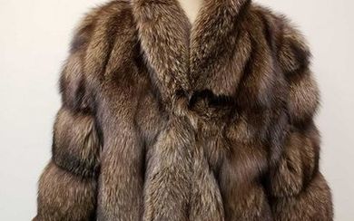 Raccoon Dog Fur Coat