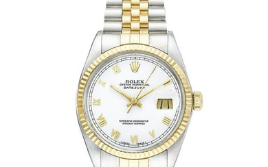 Rolex Datejust in 18K Gold and Steel