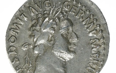 Roman Empire. Domitian (AD 81-96). AR Denarius,Rome.- Minerva