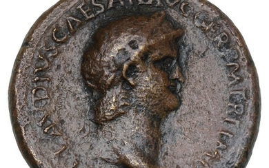 Roman Empire, Nero 54–68 AD, Rome, 63–64 AD, Sestertius, ANNONA AVGVSTI CERES, RIC 141, 23.20 g.