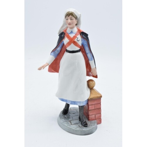 Royal Doulton character figure Nurse HN4287. 22cm tall. Boxe...