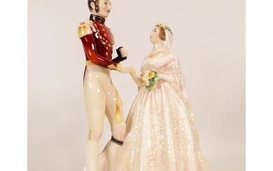 Royal Doulton figure Queen Victoria & Prince Albert HN3256 L...