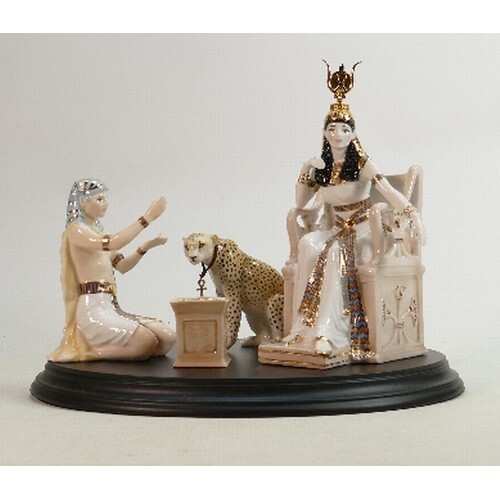 Royal Worcester limited edition figure group The Jewels of C...
