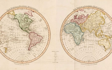 Russell (John). A Complete Atlas of the World, circa 1823