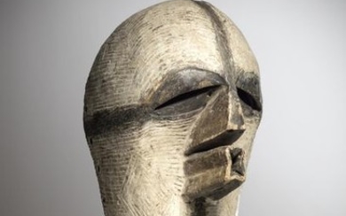 SONGE, Congo D.R.C. "Bifwebe bulumé" mask worn during...