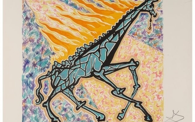 Salvador Dali (1904-1989) Le Girafe en Feu, from
