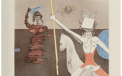 Salvador Dali (1904-1989), The Spinning Man, from Historia de Don Quichotte de la Mancha (1980)