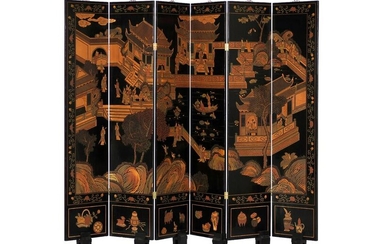 Screen, based on Chinese model from the 16th century