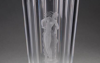Simon Gate for Orrefors Glass Vase