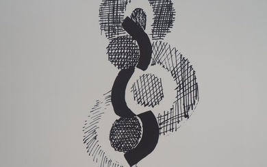 Sonia Delaunay (1885-1979) - Composition abstraite : Danse, rythme sans fin
