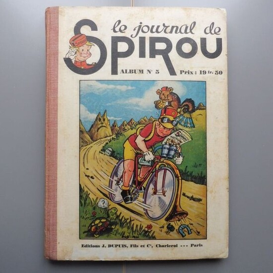 Spirou (magazine) - Recueil Spirou n°5 - C - First edition - (1939/1940)