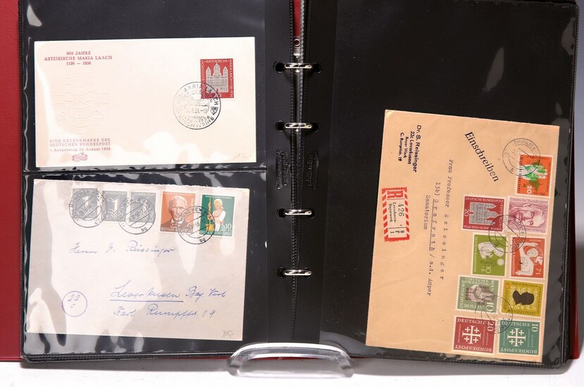 Stamp album, Germany / Berlin / Europe, approx....