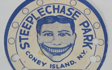 Steeplechase Park Coney Island Ticket.