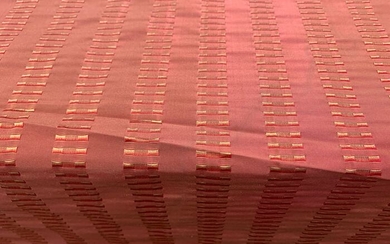 Striped silk fabric 930 x 140 cm - Silk - 21st century