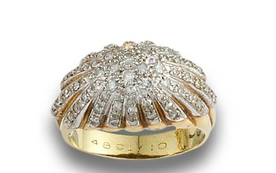 TWO GOLD DIAMONDS RING 4891/10