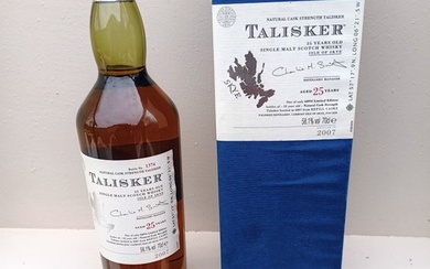 Talisker 2007 25 years old - Original bottling - b. 2007 - 70cl
