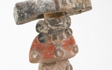 Teotihuacan Polychrome Painted Terracotta Figure