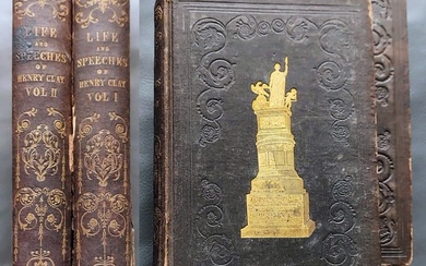 The Life & Speeches of Henry Clay, 2 Vols, 1843