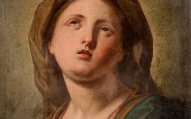 The praying Madonna, 18thC, 45 x 60 cm