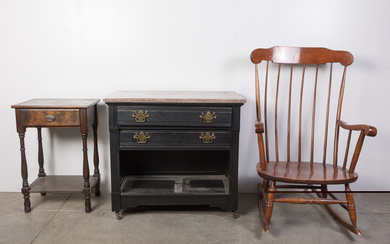 Three Vintage Pieces of Furniture