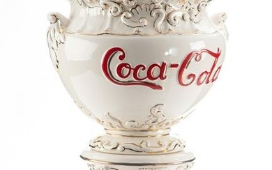 Three piece replica of an original iconic Coca-Cola Syrup Dispenser. The original was manufactured