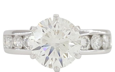 Tiffany & Co platinum engagement ring