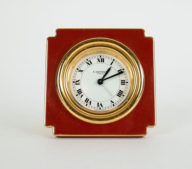 Travel clock Cartier Paris