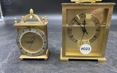 Two Carriage Clock-French