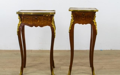 Two Louis XV Style Side Tables