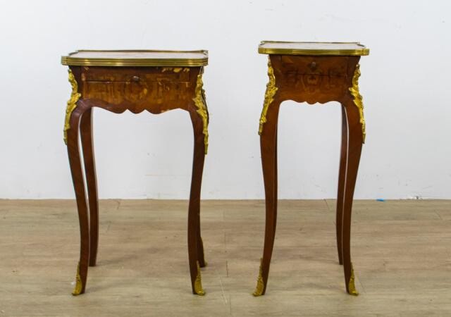 Two Louis XV Style Side Tables