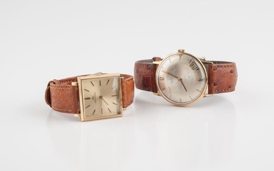 Two men's wrist watches