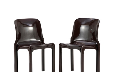 VICO MAGISTRETTI EIGHT SELENE DINING CHAIRS FOR ARTEMIDE
