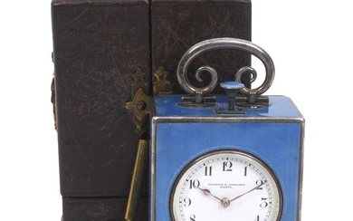 Vacheron Constantin Nocturne Silver & Enamel Clock