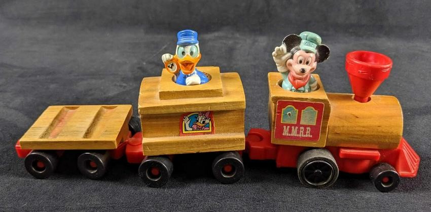 Vintage 1972 Mattel Disney Mickey Mouse And Donald