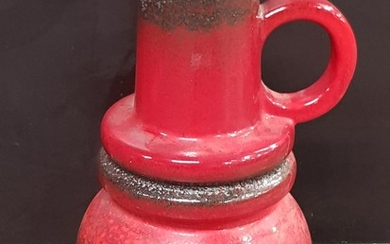West German Lava Glaze Vase (Height: 63cm)