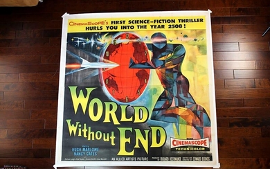 World Without End (1956) US 6SH Movie Poster LB