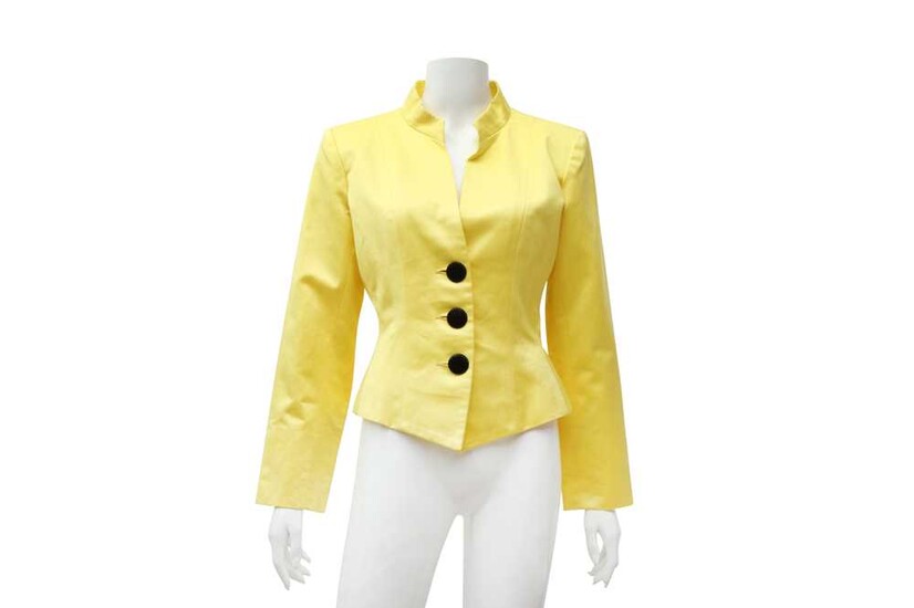 Yves Saint Laurent Yellow Jacket - Size 38