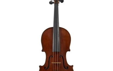 A 19th Century Violin, Probably Marche Region The head...