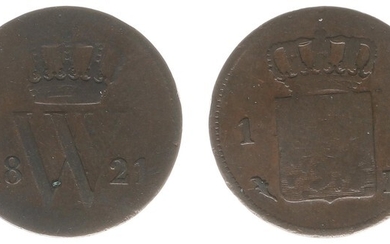 1 Cent 1821 B (Sch. 338/R) - mintage: 113.132 pcs....
