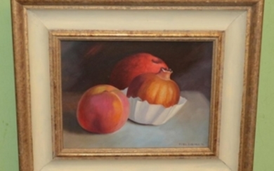 Peter Gardiner, ''Fruit Study'', signed and dated (19)96, oil on...
