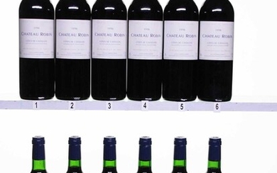 12 bottles 1996 Ch Robin