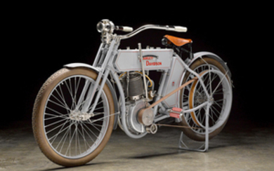 1910 Harley-Davidson Model 6A 30.2ci single, Engine no. 6026