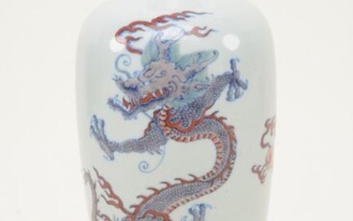 18th/19th Century Dou-cai fine quality dragon decorated